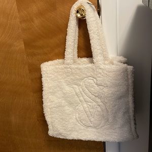 Victoria’s Secret fleece tote BRAND NEW!!!!